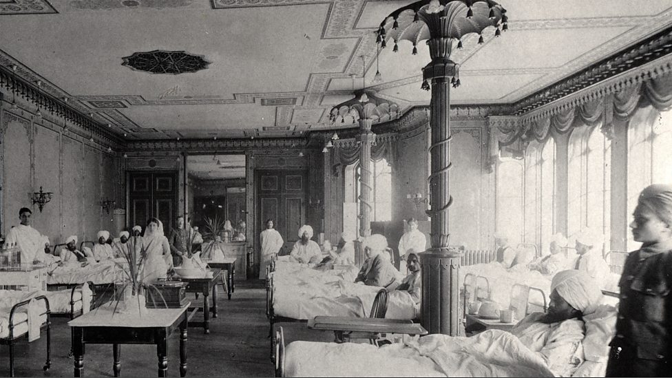First World War hospital ward in Brighton