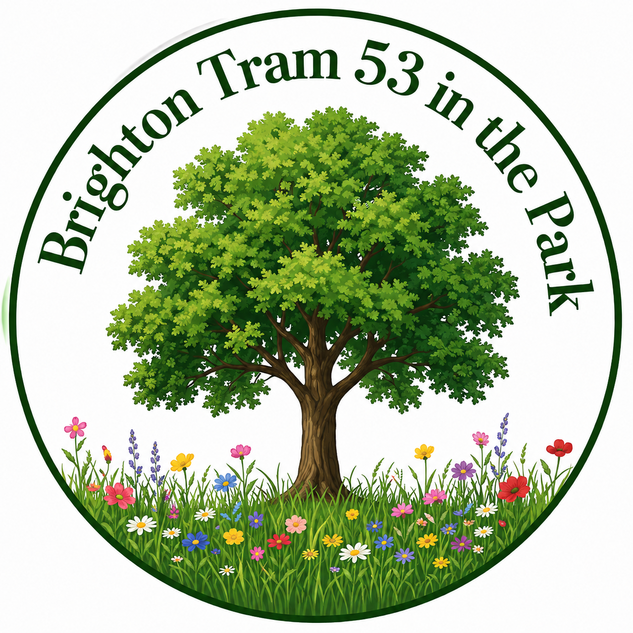 Brighton Tram 53 in the Park